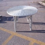 reproduction breakfast table, 29" high, 41" diameter TC 1/2520 $95